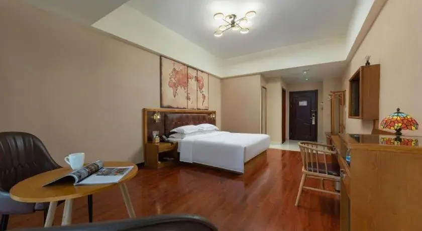 Bed in James Joyce Coffetel· Ji'Nan Changqing District Government Jingshi Xi Road Bed in James Joyce Coffetel· Ji'Nan Changqing District Government Jingshi Xi Road