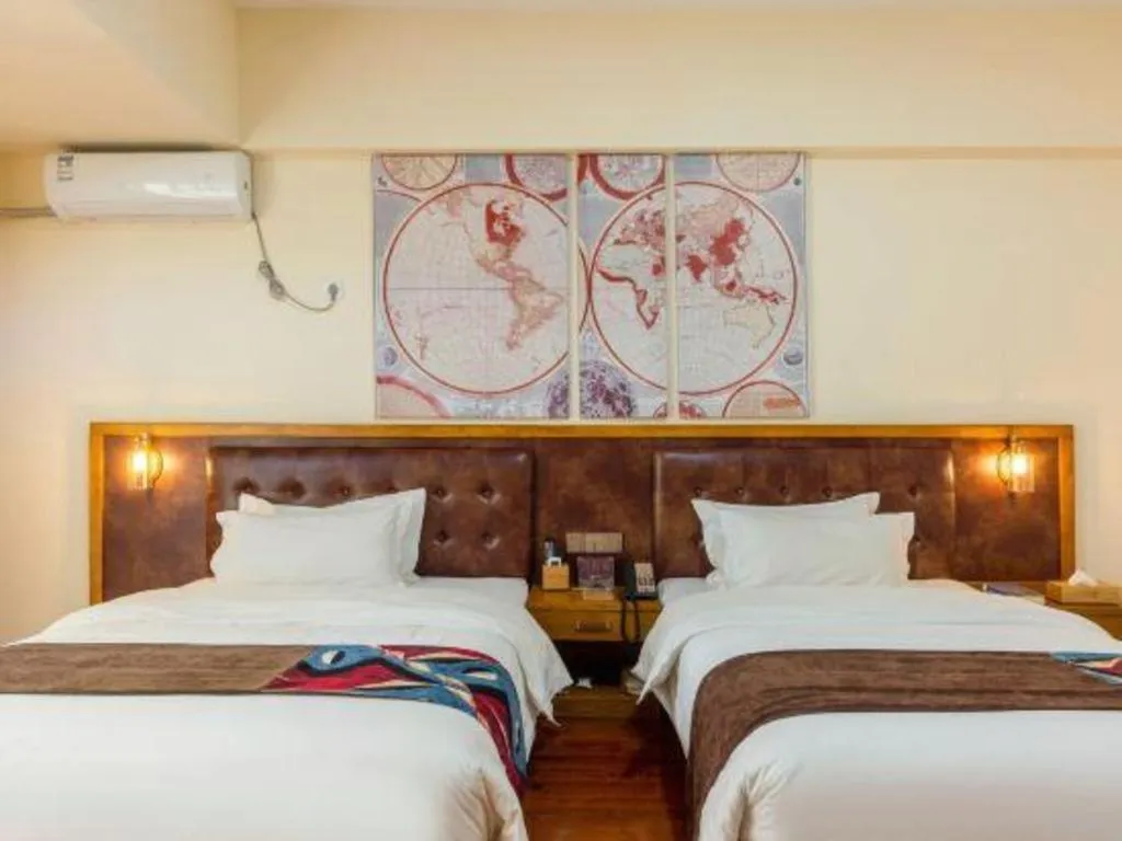 Bed in James Joyce Coffetel· Ji'Nan Changqing District Government Jingshi Xi Road