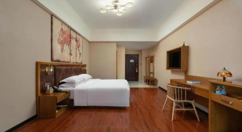 Bed in James Joyce Coffetel· Ji'Nan Changqing District Government Jingshi Xi Road