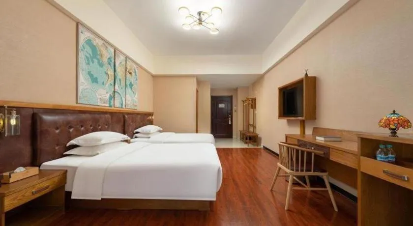 Bed in James Joyce Coffetel· Ji'Nan Changqing District Government Jingshi Xi Road