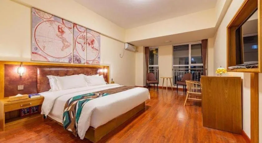 Bed in James Joyce Coffetel· Ji'Nan Changqing District Government Jingshi Xi Road