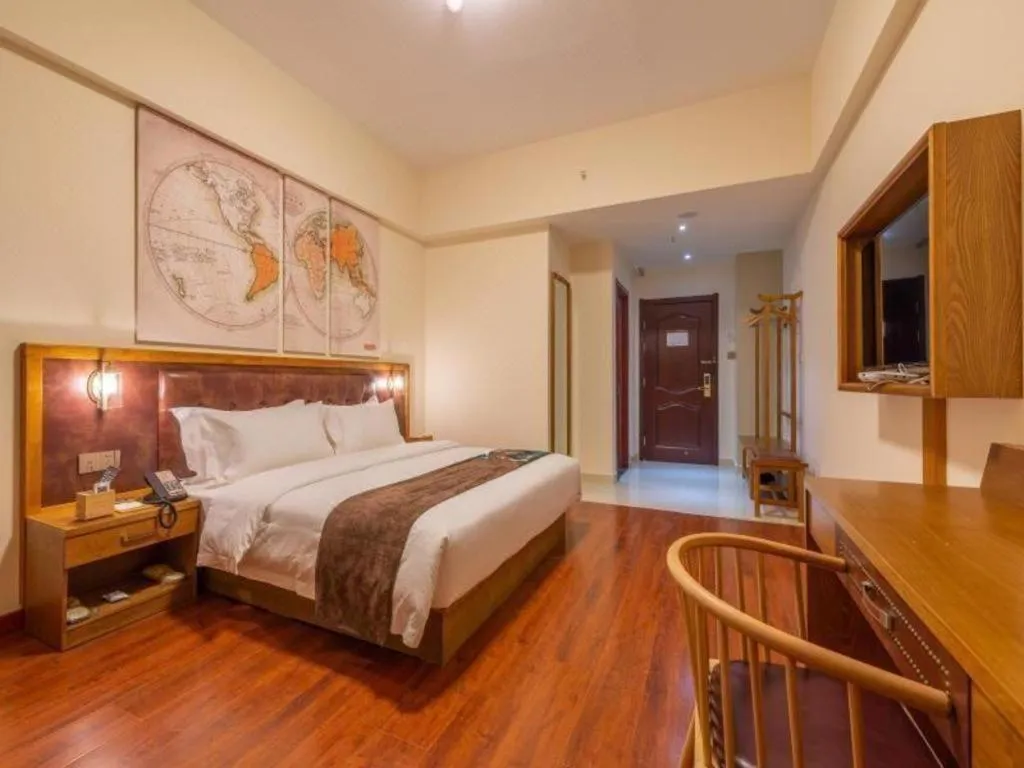 Bed in James Joyce Coffetel· Ji'Nan Changqing District Government Jingshi Xi Road