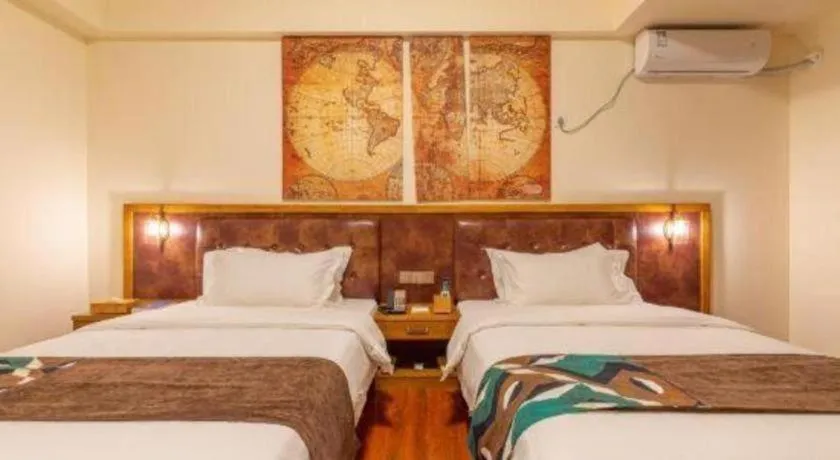 Bed in James Joyce Coffetel· Ji'Nan Changqing District Government Jingshi Xi Road