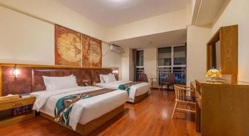 Bed in James Joyce Coffetel· Ji'Nan Changqing District Government Jingshi Xi Road Bed in James Joyce Coffetel· Ji'Nan Changqing District Government Jingshi Xi Road