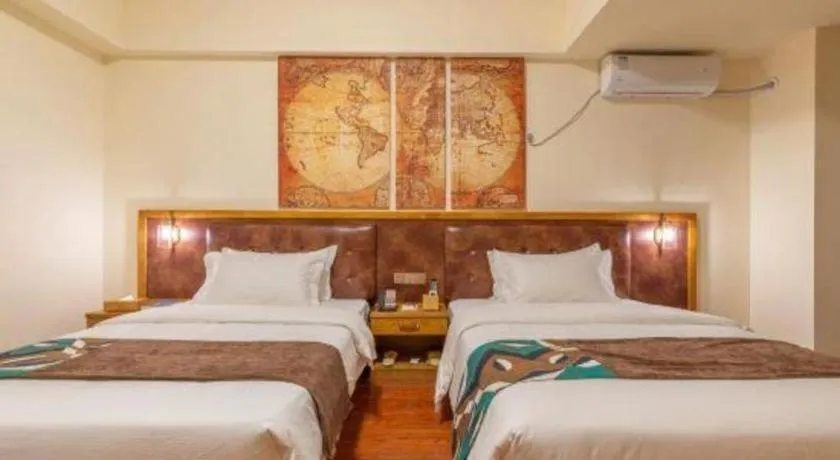 Bed in James Joyce Coffetel· Ji'Nan Changqing District Government Jingshi Xi Road