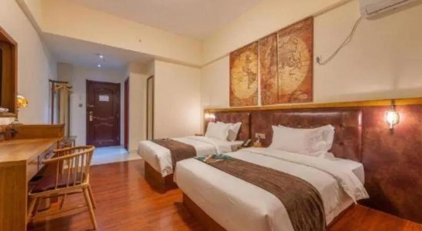 Bed in James Joyce Coffetel· Ji'Nan Changqing District Government Jingshi Xi Road