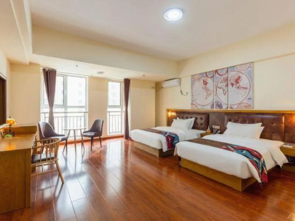 Bed in James Joyce Coffetel· Ji'Nan Changqing District Government Jingshi Xi Road