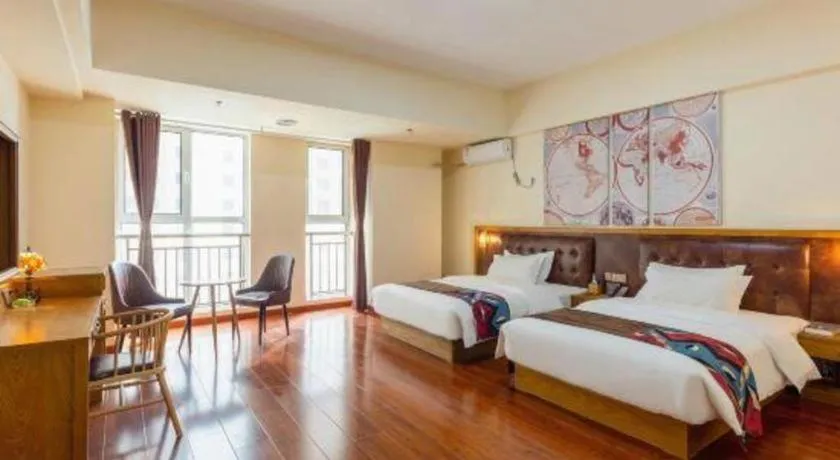 Bed in James Joyce Coffetel· Ji'Nan Changqing District Government Jingshi Xi Road