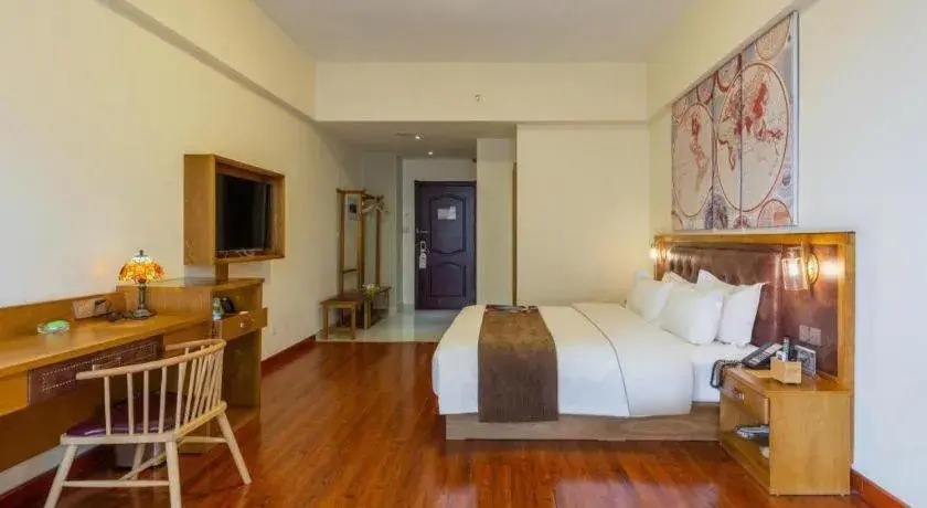 Bed in James Joyce Coffetel· Ji'Nan Changqing District Government Jingshi Xi Road Bed in James Joyce Coffetel· Ji'Nan Changqing District Government Jingshi Xi Road