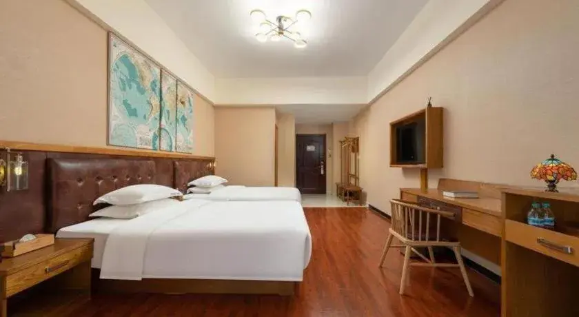 Bed in James Joyce Coffetel· Ji'Nan Changqing District Government Jingshi Xi Road Bed in James Joyce Coffetel· Ji'Nan Changqing District Government Jingshi Xi Road