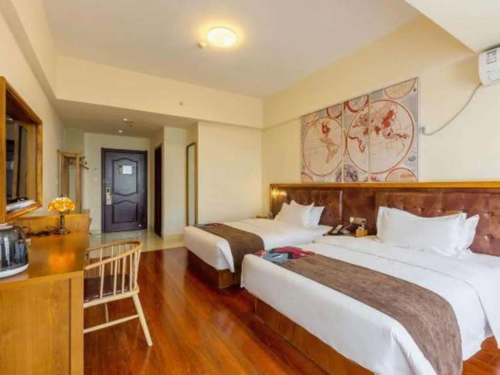 Bed in James Joyce Coffetel· Ji'Nan Changqing District Government Jingshi Xi Road