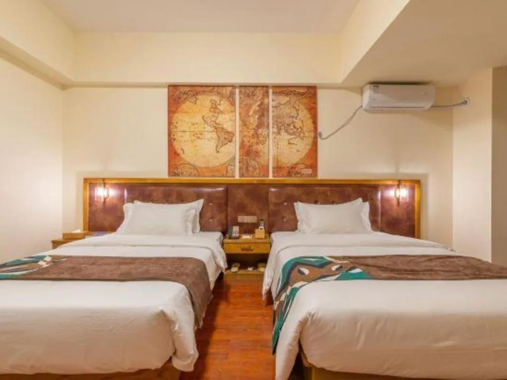 Bed in James Joyce Coffetel· Ji'Nan Changqing District Government Jingshi Xi Road