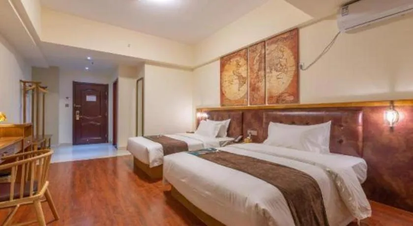 Bed in James Joyce Coffetel· Ji'Nan Changqing District Government Jingshi Xi Road