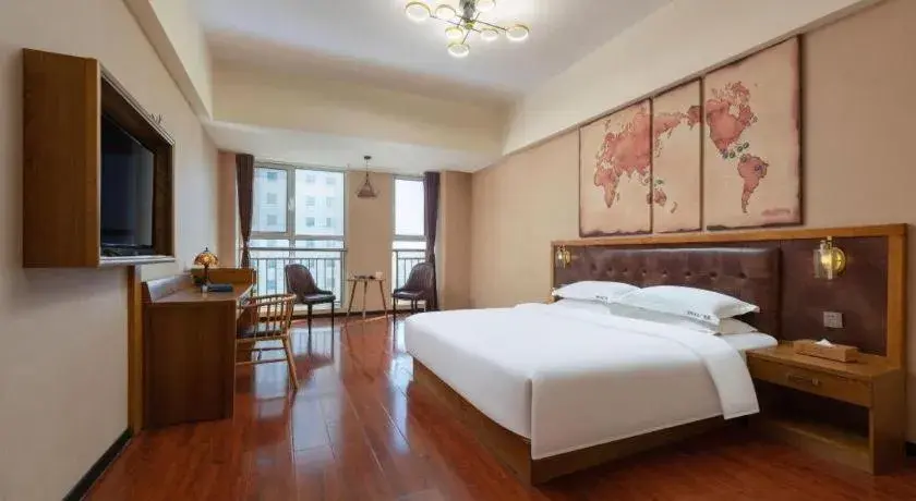 Bed in James Joyce Coffetel· Ji'Nan Changqing District Government Jingshi Xi Road Bed in James Joyce Coffetel· Ji'Nan Changqing District Government Jingshi Xi Road