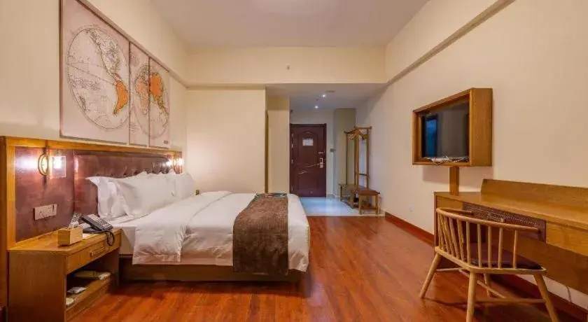 Bed in James Joyce Coffetel· Ji'Nan Changqing District Government Jingshi Xi Road Bed in James Joyce Coffetel· Ji'Nan Changqing District Government Jingshi Xi Road