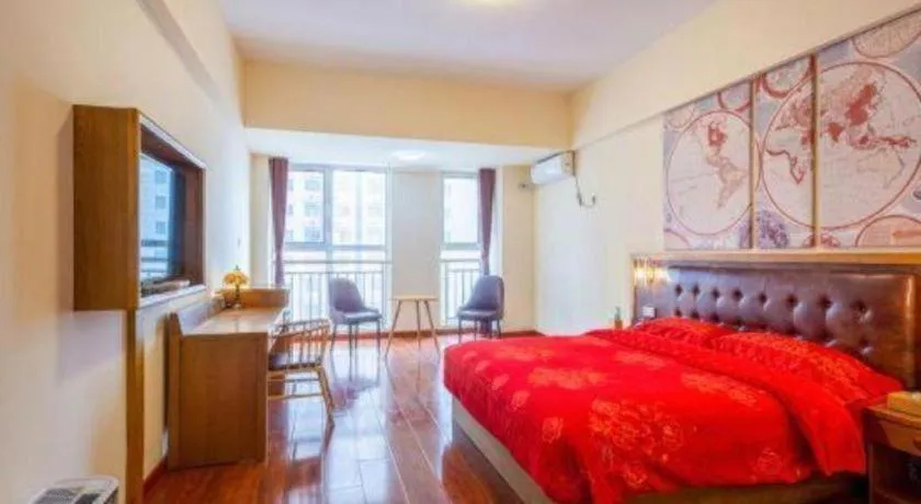 Bed in James Joyce Coffetel· Ji'Nan Changqing District Government Jingshi Xi Road