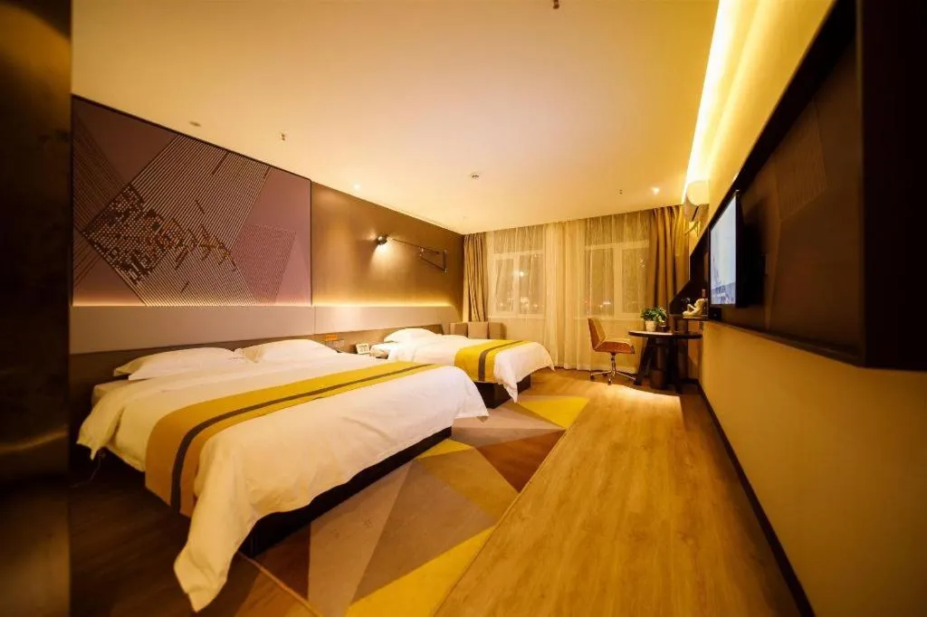 Bed in IU Hotels· Xincheng Haibing University Store
