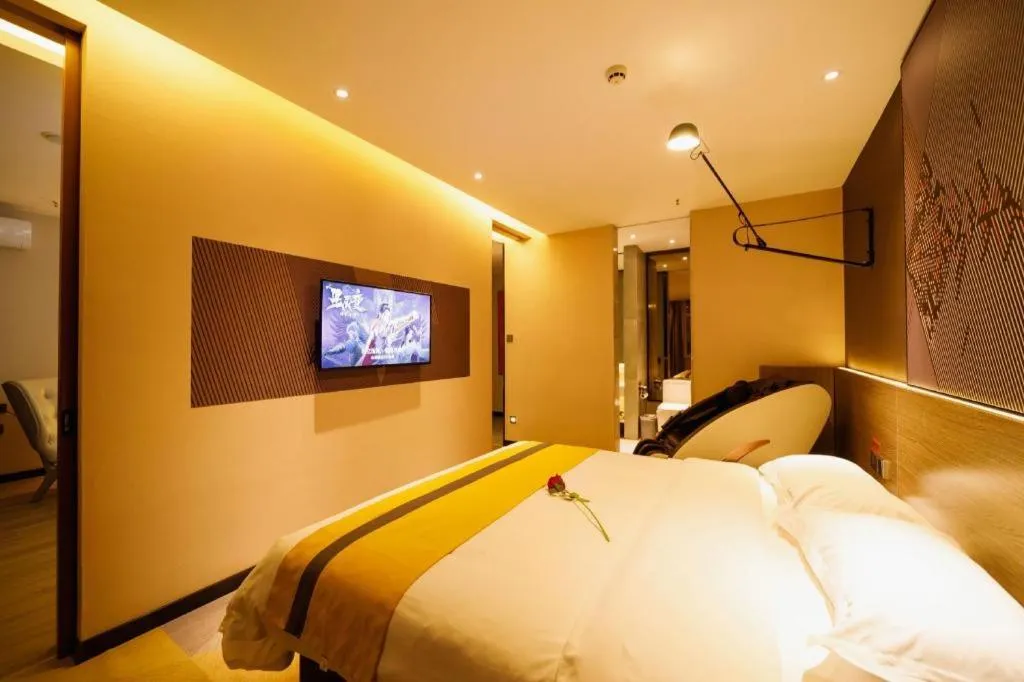 Bed in IU Hotels· Xincheng Haibing University Store