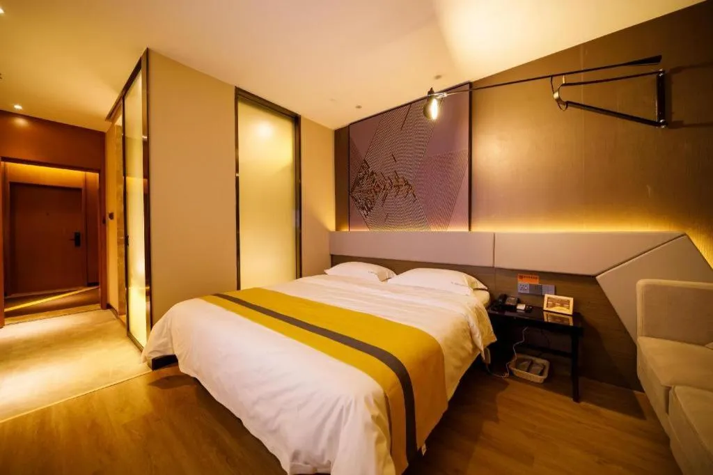 Bed in IU Hotels· Xincheng Haibing University Store