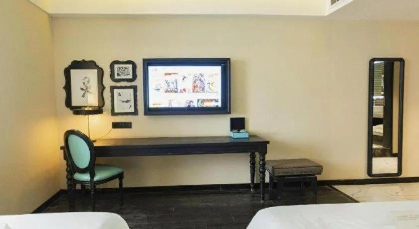 Bed in Xana Hotelle· Wulumuqi High Speed Railway Station Baonengcheng