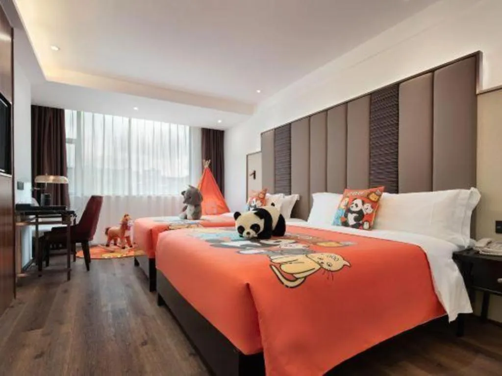 Bed in Jinjiang Metropolo Haikou East High Speed Railway Station Normal University