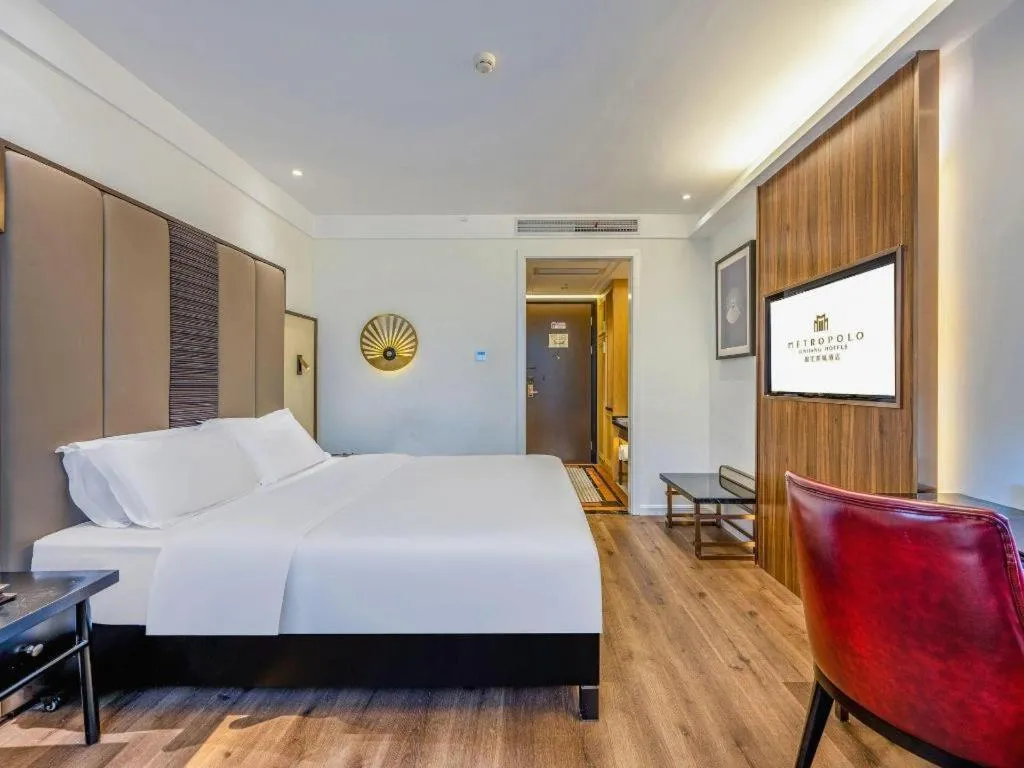 Bed in Jinjiang Metropolo Haikou East High Speed Railway Station Normal University