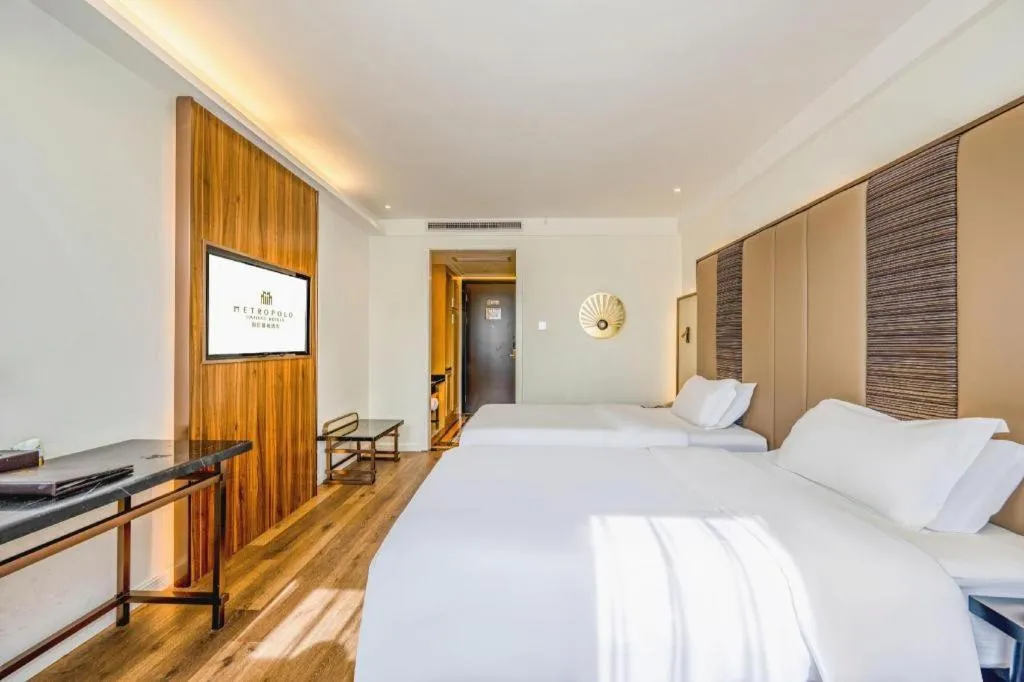 Bed in Jinjiang Metropolo Haikou East High Speed Railway Station Normal University