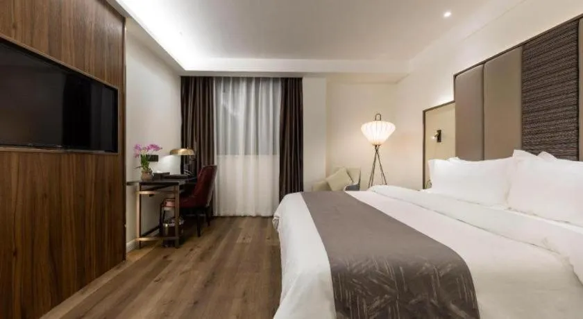 Bed in Jinjiang Metropolo Haikou East High Speed Railway Station Normal University