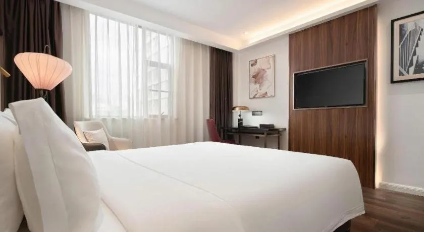 Bed in Jinjiang Metropolo Haikou East High Speed Railway Station Normal University