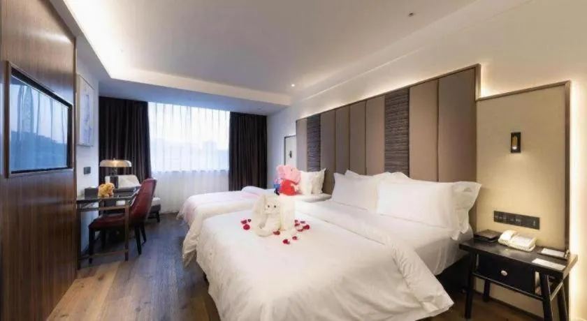 Bed in Jinjiang Metropolo Haikou East High Speed Railway Station Normal University