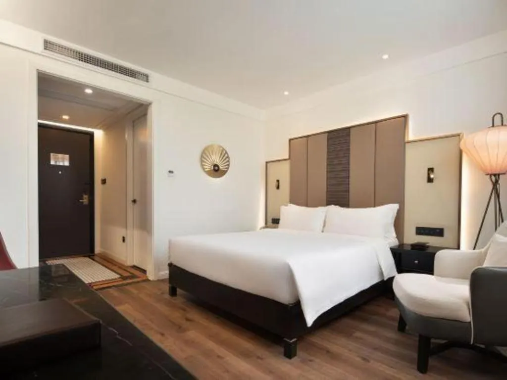 Bed in Jinjiang Metropolo Haikou East High Speed Railway Station Normal University