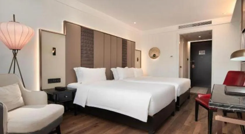 Bed in Jinjiang Metropolo Haikou East High Speed Railway Station Normal University