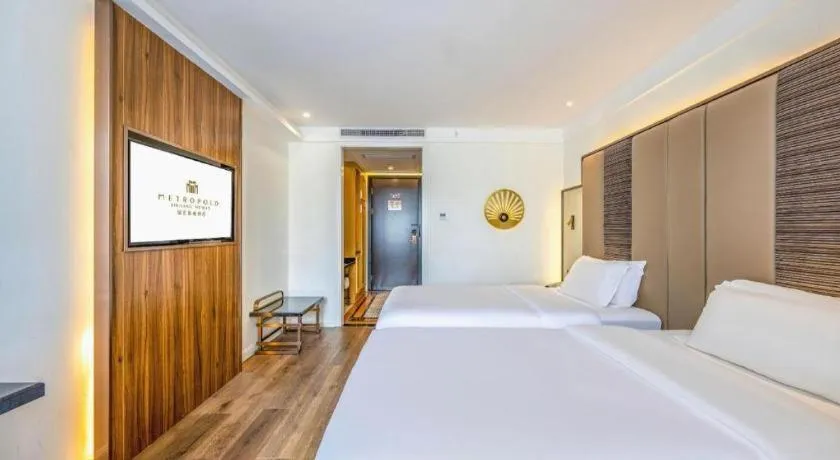 Bed in Jinjiang Metropolo Haikou East High Speed Railway Station Normal University