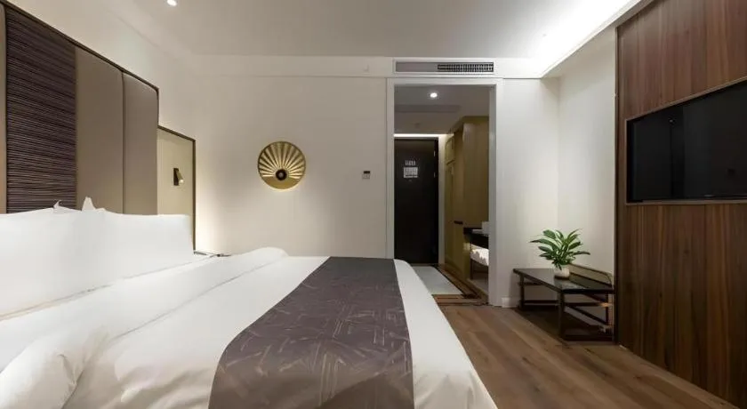 Bed in Jinjiang Metropolo Haikou East High Speed Railway Station Normal University