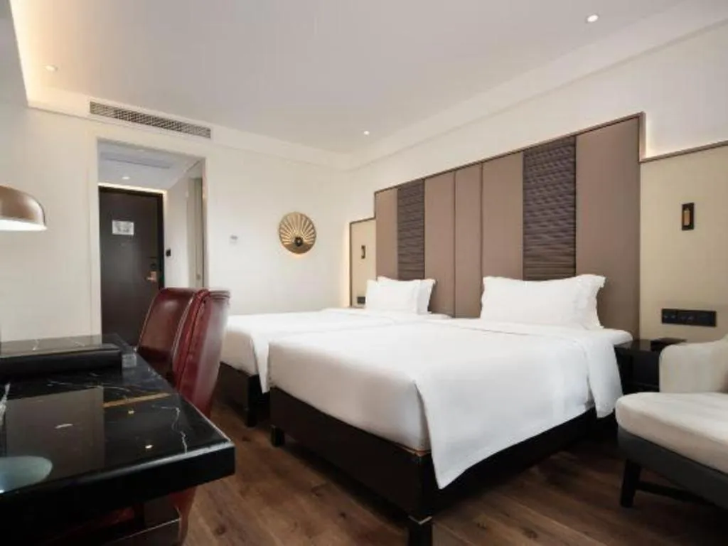 Bed in Jinjiang Metropolo Haikou East High Speed Railway Station Normal University