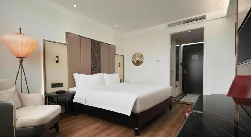 Bed in Jinjiang Metropolo Haikou East High Speed Railway Station Normal University