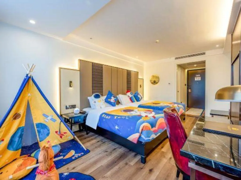 Bed in Jinjiang Metropolo Haikou East High Speed Railway Station Normal University