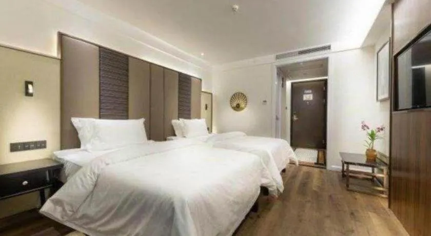 Bed in Jinjiang Metropolo Haikou East High Speed Railway Station Normal University