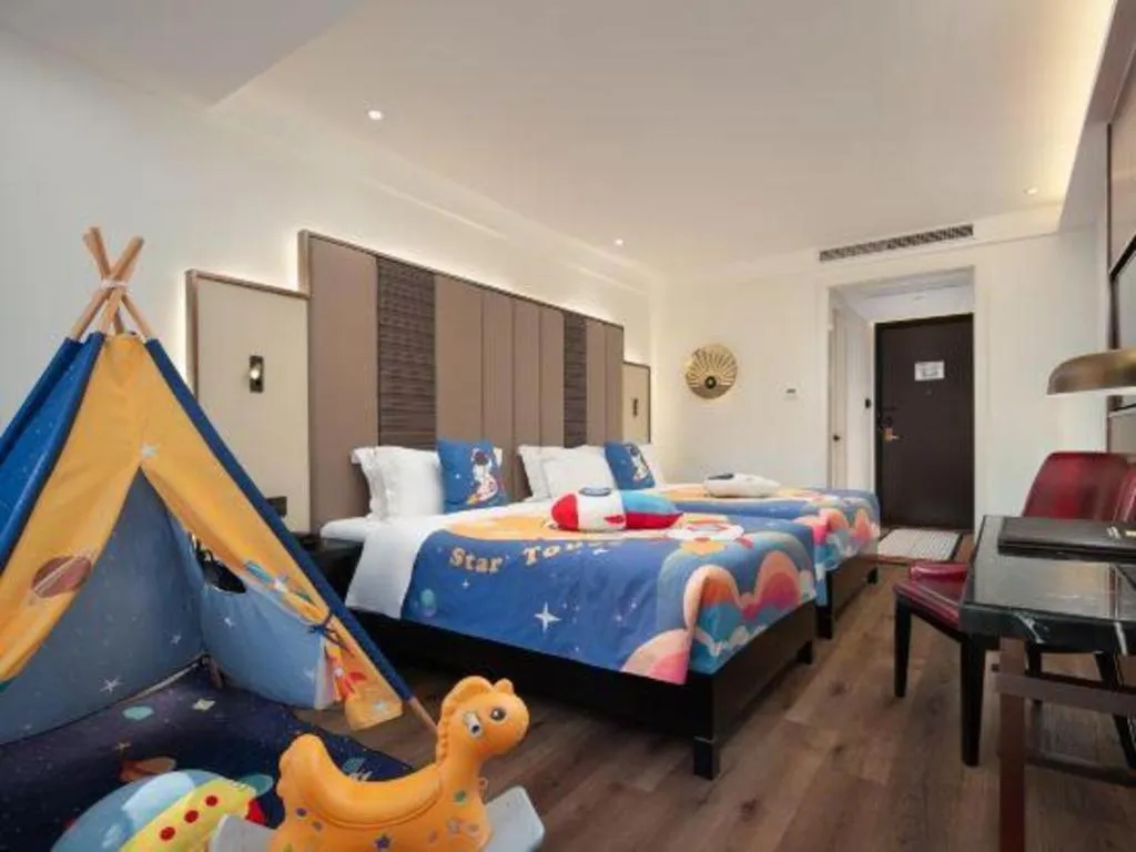 Bed in Jinjiang Metropolo Haikou East High Speed Railway Station Normal University