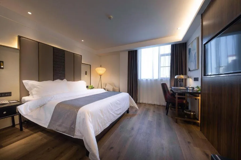 Bed in Jinjiang Metropolo Haikou East High Speed Railway Station Normal University