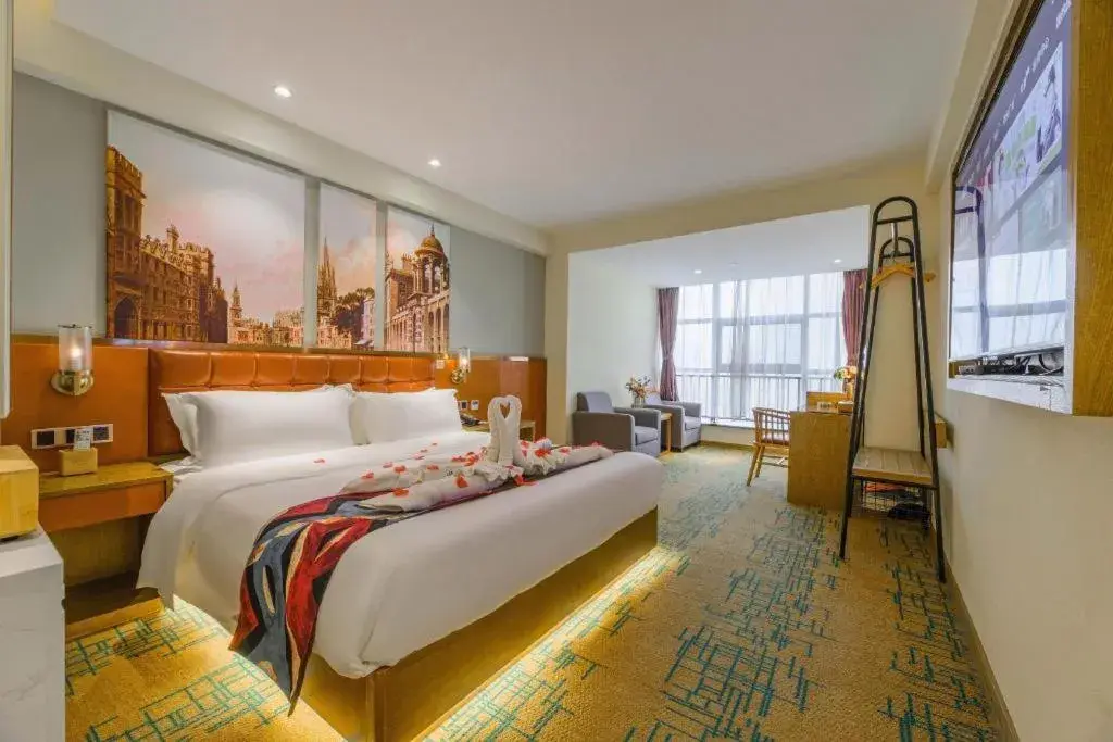 Bed in James Joyce Coffetel· Xianyang Renmin Road Central Square Store Bed in James Joyce Coffetel· Xianyang Renmin Road Central Square Store