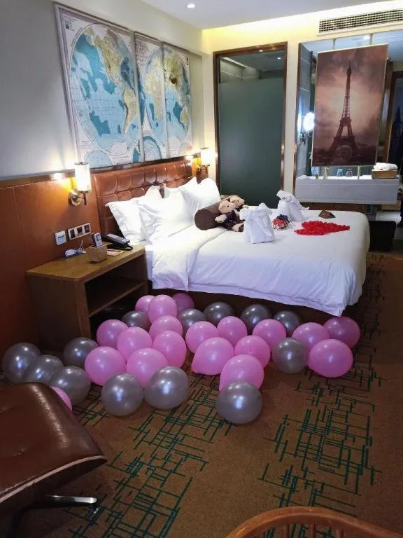 Bed in James Joyce Coffetel· Xianyang Renmin Road Central Square Store