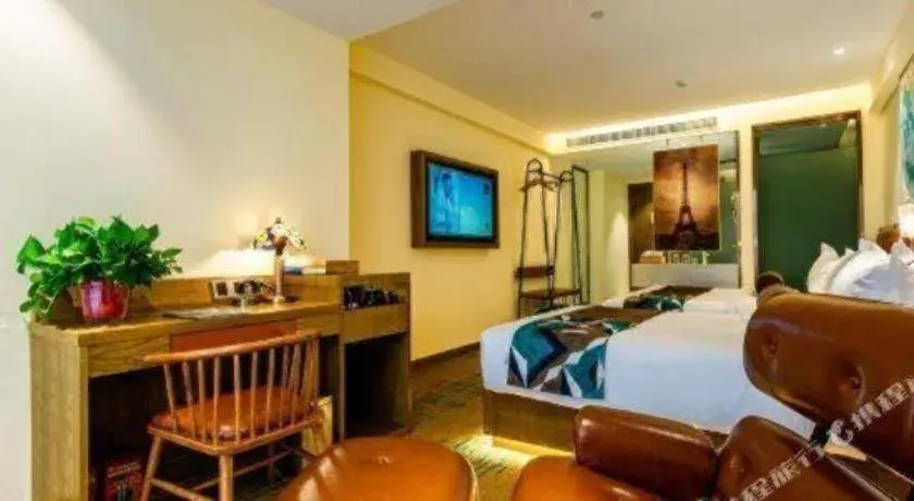 Bed in James Joyce Coffetel· Xianyang Renmin Road Central Square Store Bed in James Joyce Coffetel· Xianyang Renmin Road Central Square Store