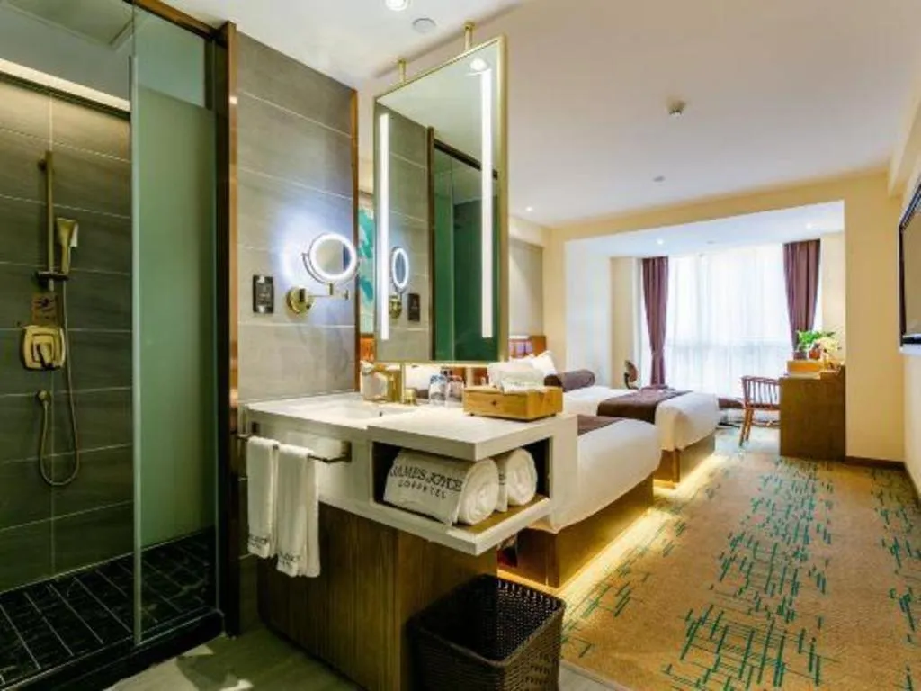 Bed in James Joyce Coffetel· Xianyang Renmin Road Central Square Store