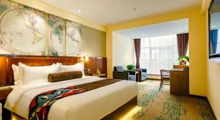 Bed in James Joyce Coffetel· Xianyang Renmin Road Central Square Store