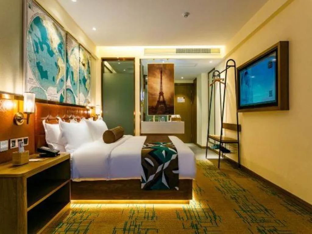 Bed in James Joyce Coffetel· Xianyang Renmin Road Central Square Store