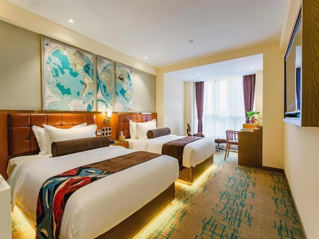 Bed in James Joyce Coffetel· Xianyang Renmin Road Central Square Store