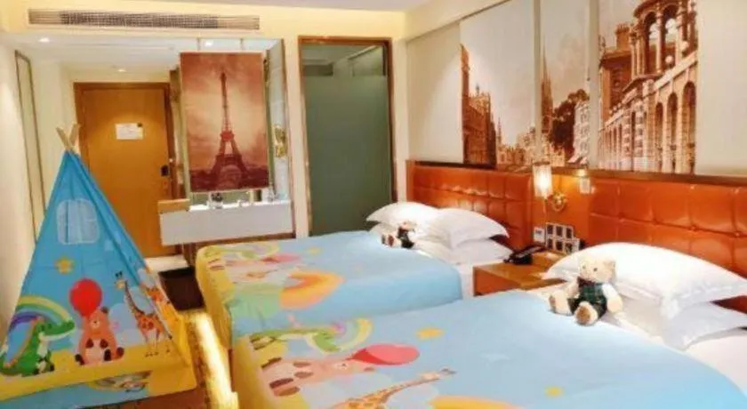 Bed in James Joyce Coffetel· Xianyang Renmin Road Central Square Store