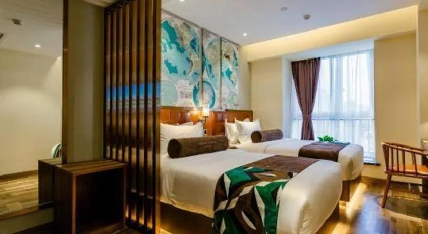 Bed in James Joyce Coffetel· Xianyang Renmin Road Central Square Store