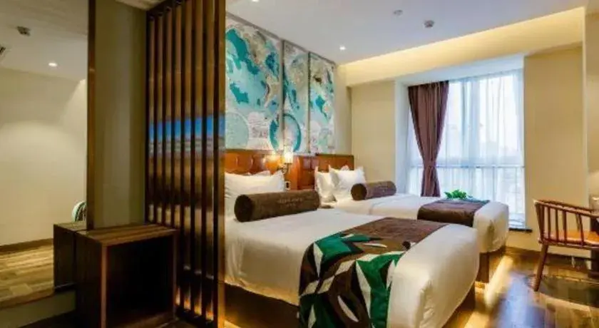 Bed in James Joyce Coffetel· Xianyang Renmin Road Central Square Store Bed in James Joyce Coffetel· Xianyang Renmin Road Central Square Store